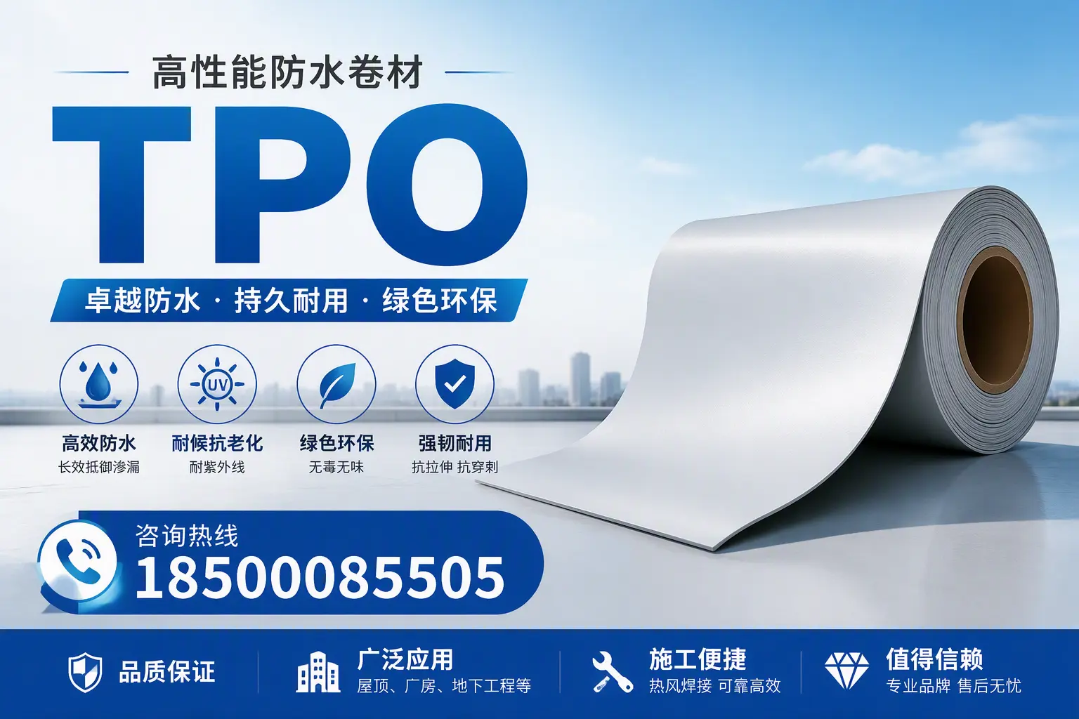 TPO材料的环保特性及其在攀枝花的应用